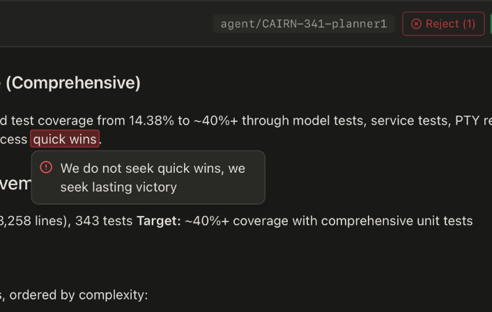 Plan view with annotations